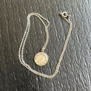 Walt Disney World silver pendant